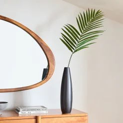 West Elm Faux Green Palm Leaf Branch
