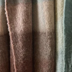 West Elm Faux Mohair Framed Ombre Throw