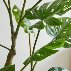 West Elm Faux Potted Monstera Plant