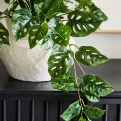 West Elm Faux Potted Trailing Monstera