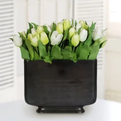 West Elm Faux Potted Tulips