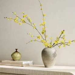 West Elm Faux Yellow Bud Branch