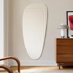 West Elm Fenny Frameless Full Length Wall Mirror