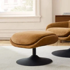 West Elm Fillmore Swivel Ottoman