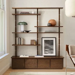West Elm Finn Adjustable Shelf Storage Unit (68")