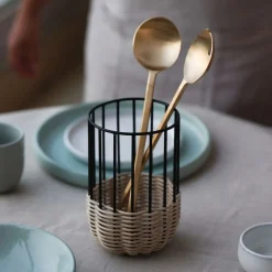 West Elm Fleck Cabo Kitchen Utensil Holder