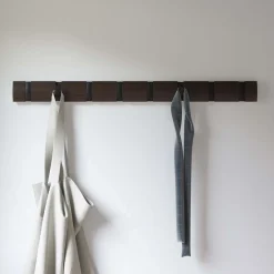 West Elm Flip Shelf - 8 Hook
