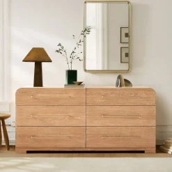 West Elm Floating Frame Metal Wall Mirror - Rectangle