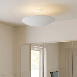 West Elm Florent Flush Mount (18")