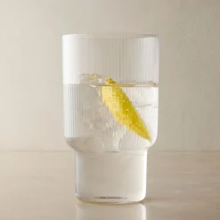 West Elm Fluted Drinking Glass Sets