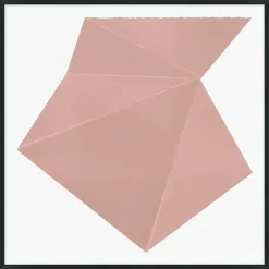 West Elm Folded Flash Paper II Framed Wall Art