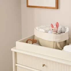 Kids West Elm Foldover Quilted Diaper Caddy