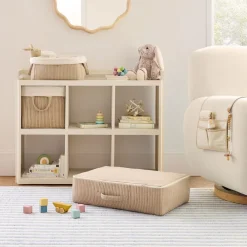 West Elm Foldover Quilted Storage Collection