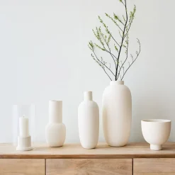 West Elm Foundations Whitewash Vases