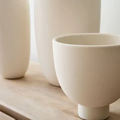 West Elm Foundations Whitewash Vases