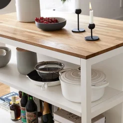West Elm Frame Kitchen Console - Butcher Block