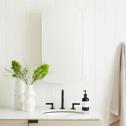 West Elm Frameless Seamless Medicine Cabinet