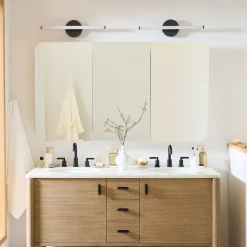 West Elm Frameless Seamless Triple Medicine Cabinet