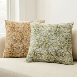 West Elm Frankie Floral Pillow Cover