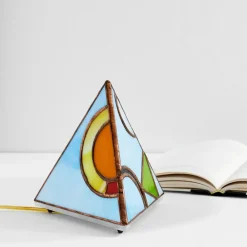 West Elm Friend of All Small Tabletop Pyramid Lamp - Orbitz
