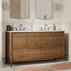 West Elm Frisa Double Bathroom Vanity (60")