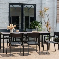 West Elm Galveston Aluminum Outdoor Dining Chairs (Set of 4)