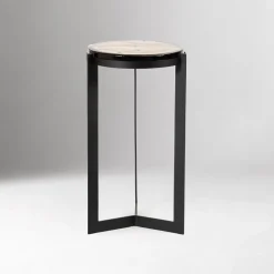 West Elm Gavrin Cast Glass Side Table (20")