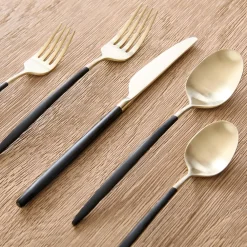 West Elm Gaze Satin Stainless Steel Flatware Sets