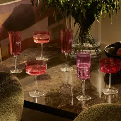 West Elm Gems Champagne Flutes (Set of 4)
