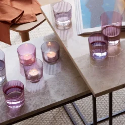 West Elm Gems Glass Tealight Holders (Set of 4)