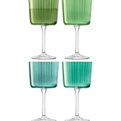 West Elm Gems Wine Glasses (Set of 4)