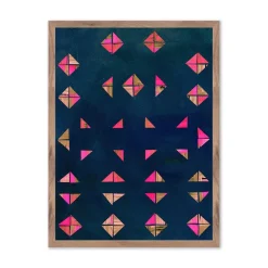 West Elm Geometrics Framed Wall Art