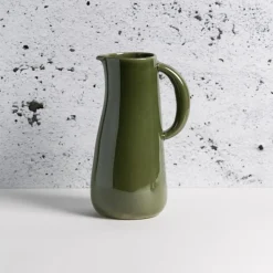 West Elm Gharyan Enameled Stoneware Jug
