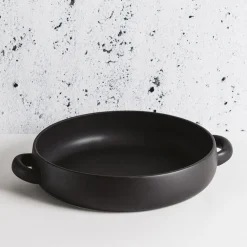West Elm Gharyan Stoneware Large Serving Platter w/ Handles