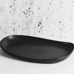 West Elm Gharyan Stoneware Long Serving Platter