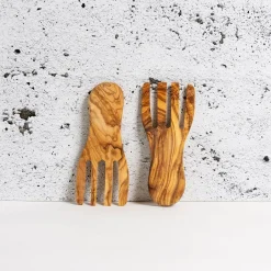 West Elm Gharyan Stoneware Salad Servers