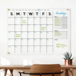 West Elm Girl Friday Acrylic Calendar w/ Chore Chart