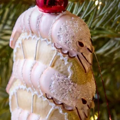West Elm Glass Shrimp Ornament
