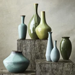 West Elm Glazed Ceramic Vases