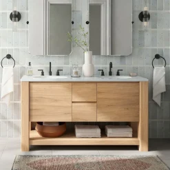 West Elm Graham Double Bathroom Vanity (–)
