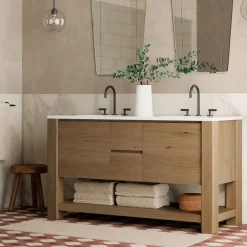 West Elm Graham Double Bathroom Vanity (–)