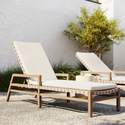 West Elm Granada Outdoor Chaise Lounge Cushion
