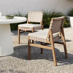 West Elm Granada Outdoor Dining Chair Cushion