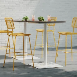 West Elm Grand Rapids Chair Co. Opla Outdoor Bar Stool