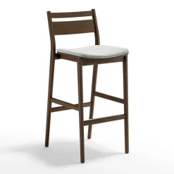 West Elm Grand Rapids Chair Co. Sigsbee Semi-Upholstered Counter Stool
