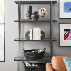 West Elm Gray Lava Stone Bookends (Set of 2)