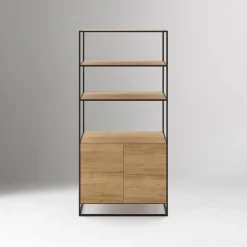 West Elm Greenpoint Tall Bookcase w/ Storage