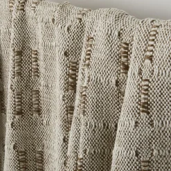 West Elm Grid Woven Throw