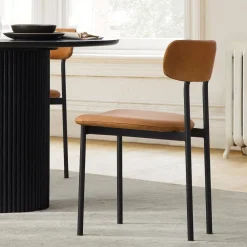 West Elm Grier Leather Dining Chair
