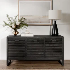 West Elm Grooved Media Console (59")
